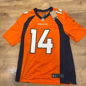 Denver Broncos Courtland Sutton Orange Men's Size Large Jersey